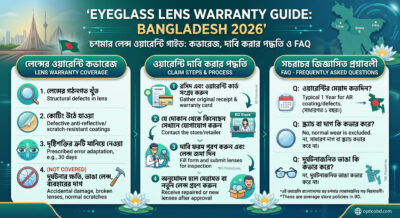 Eyeglass Lens Warranty Bangladesh Coverage, Claim Steps & Faq