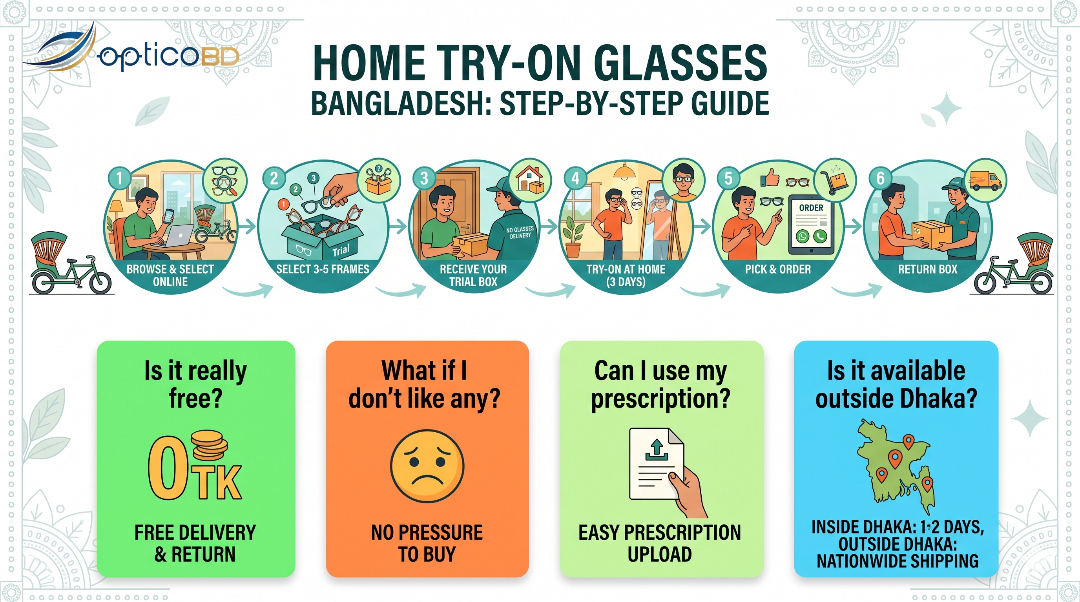 Home Try On Glasses Bangladesh Step By Step Guide & Faq