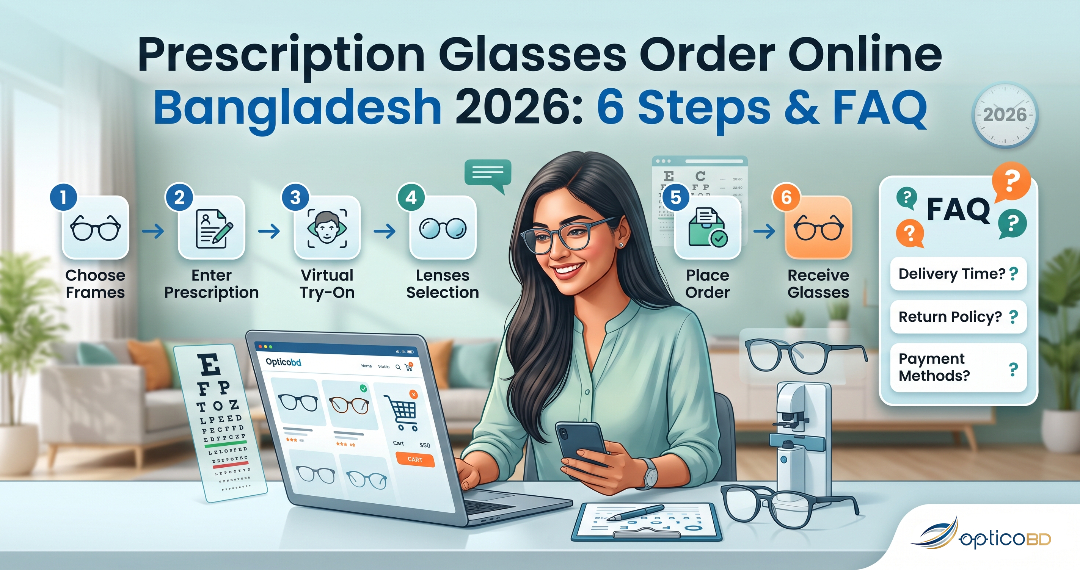 Prescription Glasses Order Online Bangladesh 2026 6 Steps & Faq