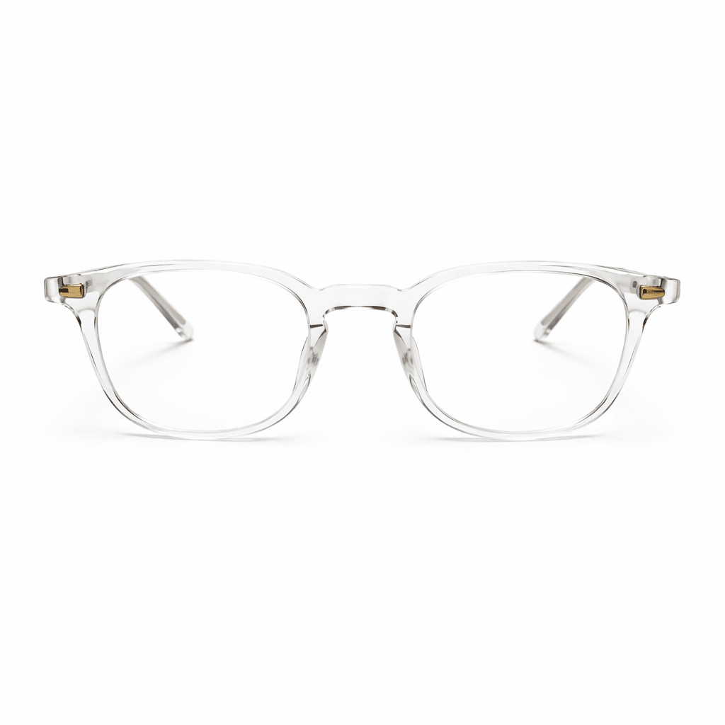 DuraFlex Clubmaster Transparent White 1 DuraFlex Clubmaster Transparent White 1