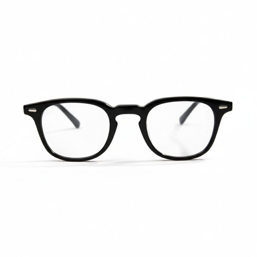 Duraflex Clubmaster Black Transparent T7156 C1 2