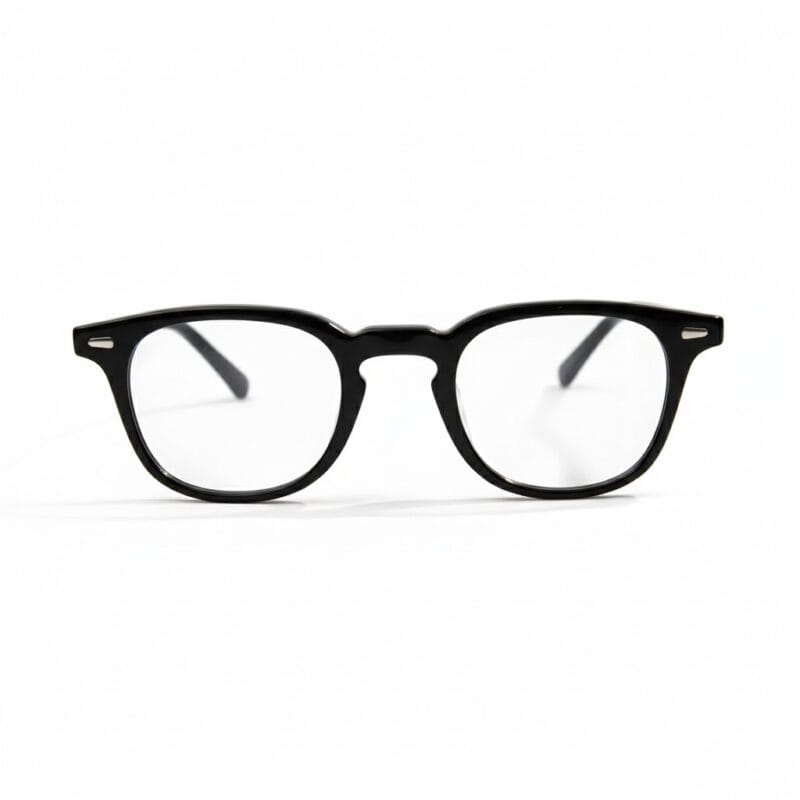 Duraflex Clubmaster Black Transparent T7156 C1 2