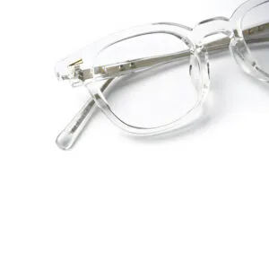 Duraflex Clubmaster White Transparent T7156 C2 3