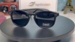 8 Polarized Sunglass Light Weight Round Eyeglasses – Matte Black