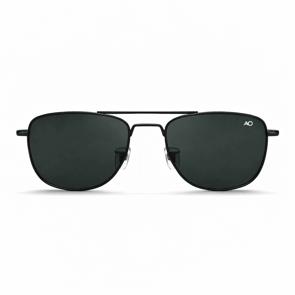 AO Aviator Black Sunglasses 3
