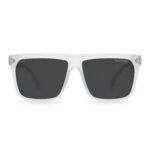 Carrera Rectangular Eyeglasses Frosted White 1
