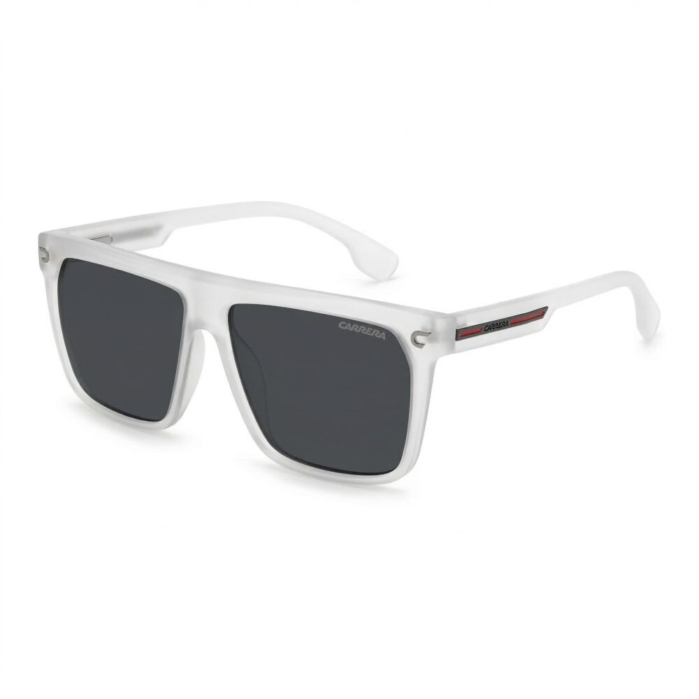 Carrera Rectangular Eyeglasses Frosted White 2