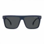 Carrera Rectangular Eyeglasses Matte Navy Blue 2