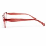 Gwendolyn Rectangle Pink Eyeglasses 3