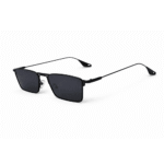 Metal Rectangular Black Sunglasses 2