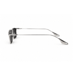 Metal Rectangular silver Sunglasses 1