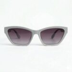 Z Rectangular Eyeglasses Matte Grey 2