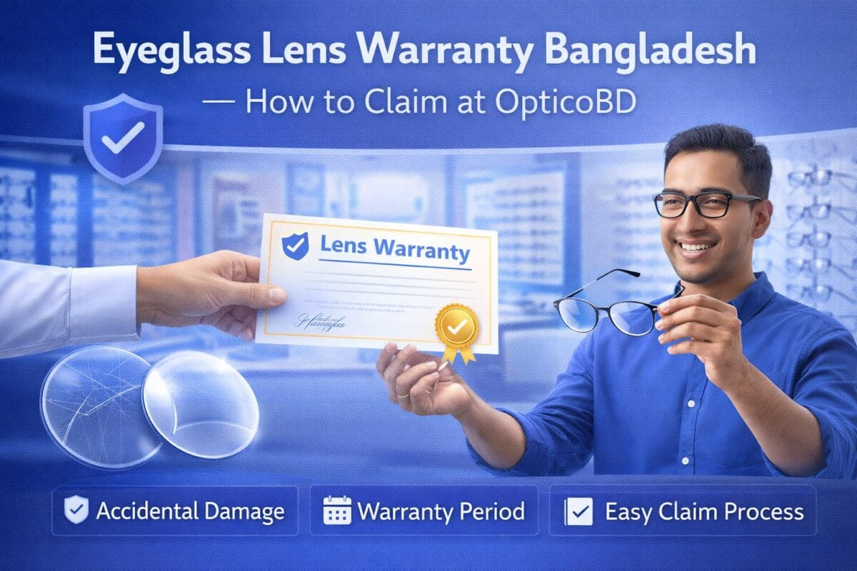 Eyeglass Lens Warranty Bangladesh — How to Claim at OpticoBD