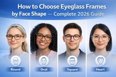 How to Choose Eyeglass Frames by Face Shape — Complete 2026 Guide