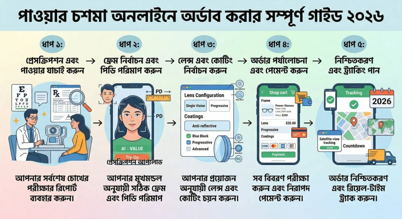 How to Order Prescription Glasses Online in Bangladesh — 2026 Guide 1