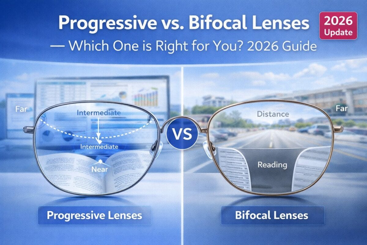 Progressive vs. Bifocal Lenses — Which One is Right for You 2026 Guide