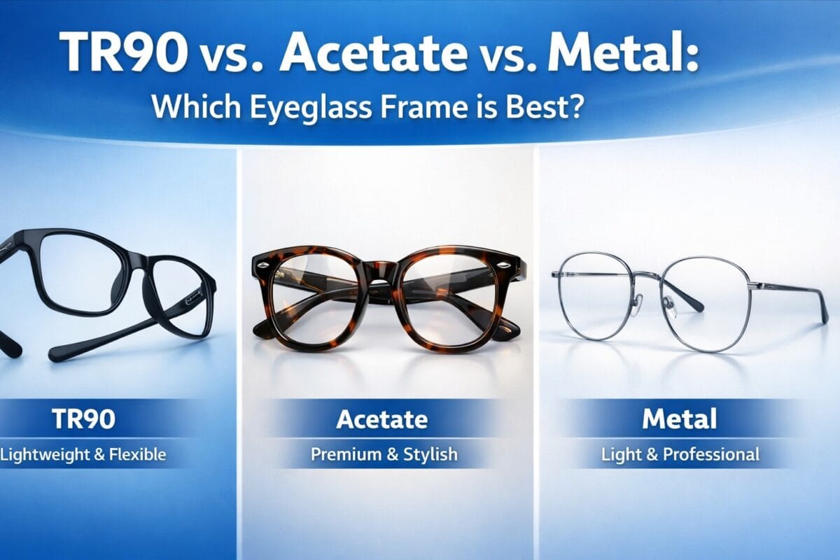 TR90 vs. Acetate vs. Metal Which Eyeglass Frame is Best