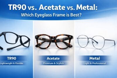 TR90 vs. Acetate vs. Metal Which Eyeglass Frame is Best