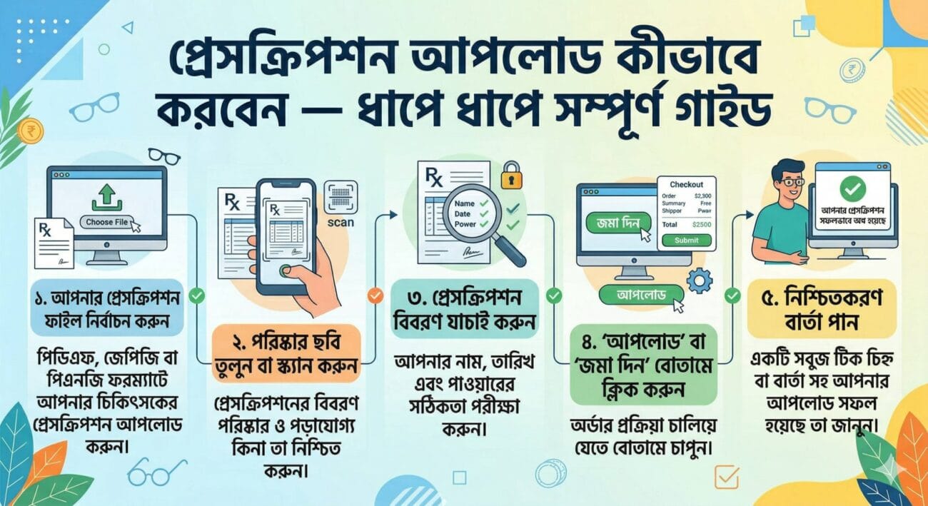 প্রেসক্রিপশন আপলোড কীভাবে করবেন — ধাপে ধাপে সম্পূর্ণ গাইড
