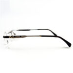 Adidas Rimless Brown Eyeglasses - 3