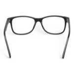 Duraflex Rectangular Eyeglasses Black - 4