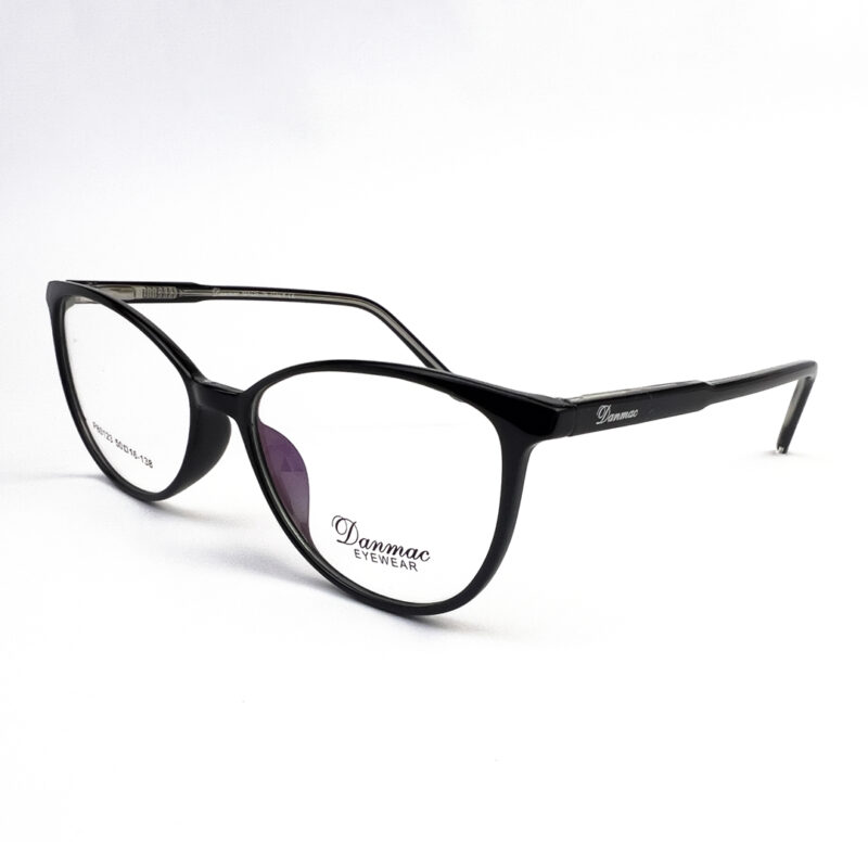 Danmac TR Ladies Black Cat Eye Eyeglasses - 2