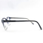 Danmac TR Ladies Blue Transparent Cat Eye Eyeglasses - 3