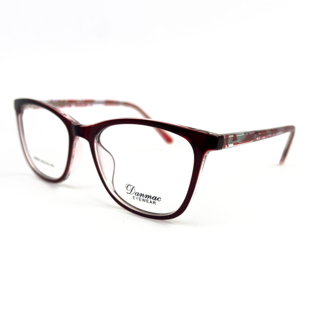 Danmac TR Ladies Floral Pink Cat Eye Eyeglasses - 2