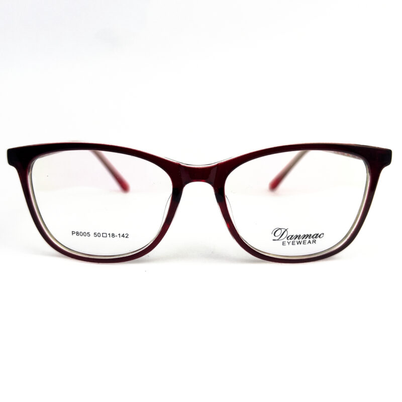 Danmac TR Ladies Floral Pink Cat Eye Eyeglasses - 1