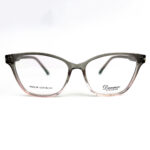 Danmac TR Ladies Oversized Olive Pink Cat Eye Eyeglasses - 1