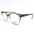 Danmac TR Ladies Oversized Olive Pink Cat Eye Eyeglasses - 3