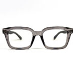 Grey Transparent Wood Bold Mont Blanc Eyeglasses - 1