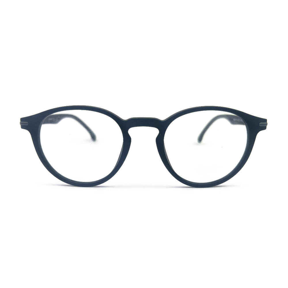 Duraflex Pro Round Eyeglasses Black - 1