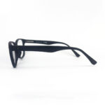 Duraflex Rectangular Eyeglasses Black - 3
