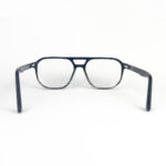 DuraFlex Aviator Eyeglasses Black Transparent DABT19 - 4