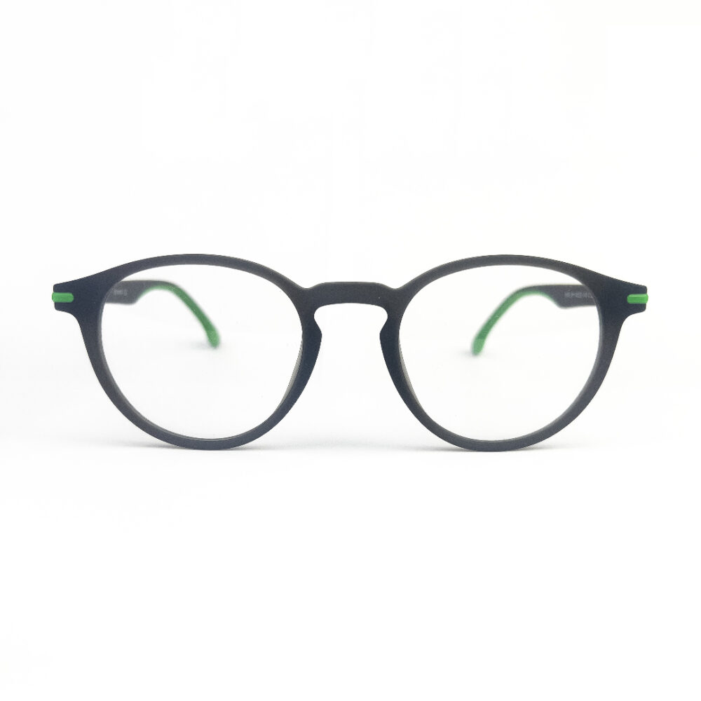 Duraflex Pro Round Eyeglasses Green - 1