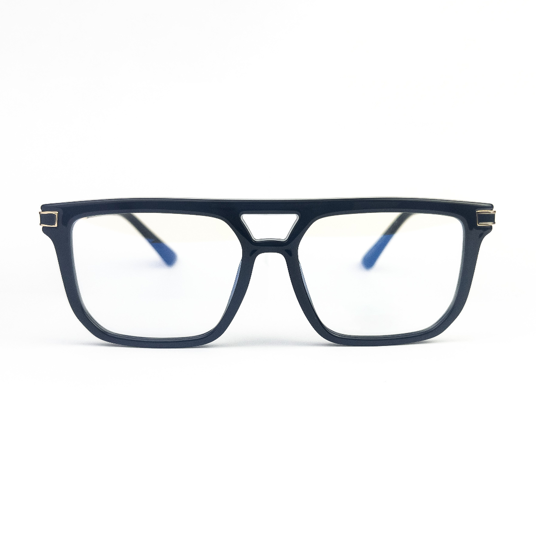 Fusion Aviator Eyeglasses Black FAVB16 - 1 Fusion Aviator Eyeglasses Black FAVB16 - 1