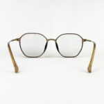 DuraFlex Hexagon Eyeglasses Brown DFHN10 - 3