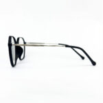 DuraFlex Hexagon Eyeglasses Black DFHB12 - 3
