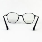 DuraFlex Hexagon Eyeglasses Black DFHB12 - 2