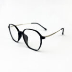 DuraFlex Hexagon Eyeglasses Black DFHB12 - 4