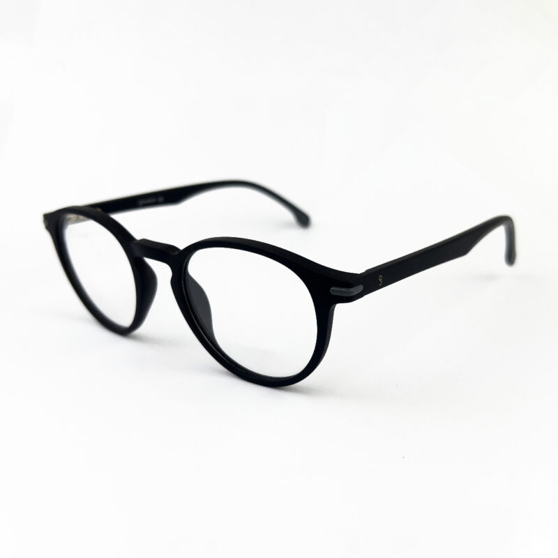 Duraflex Pro Round Eyeglasses Black - 2