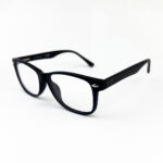 Duraflex Rectangular Eyeglasses Black - 2