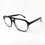 DuraFlex Aviator Eyeglasses Black Transparent DABT19 - 2