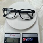 Duraflex Rectangular Eyeglasses Black - 6