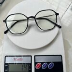 DuraFlex Hexagon Eyeglasses Black DFHB12 - 6