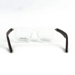 Miu Miu Frosted White Transparent Wood Texture Eyeglasses - 4