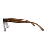 Mont Blanc Slim Grey Wood Texture Eyeglasses - 3