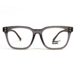 Mont Blanc Slim Grey Wood Texture Eyeglasses - 1