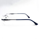 Nike Rimless Blue Eyeglasses - 3